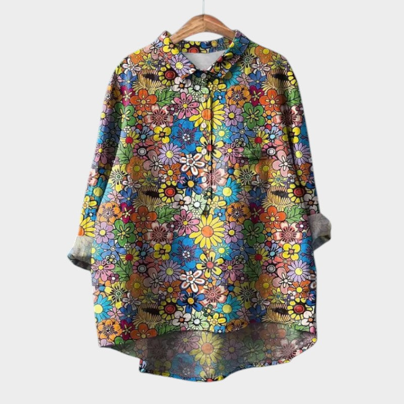 Mayla | Premium Bluse mit Spitze