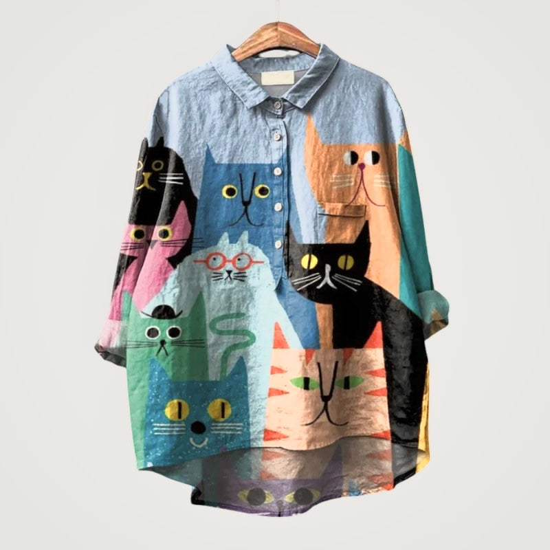 Josefina | Premium Bluse mit Spitze