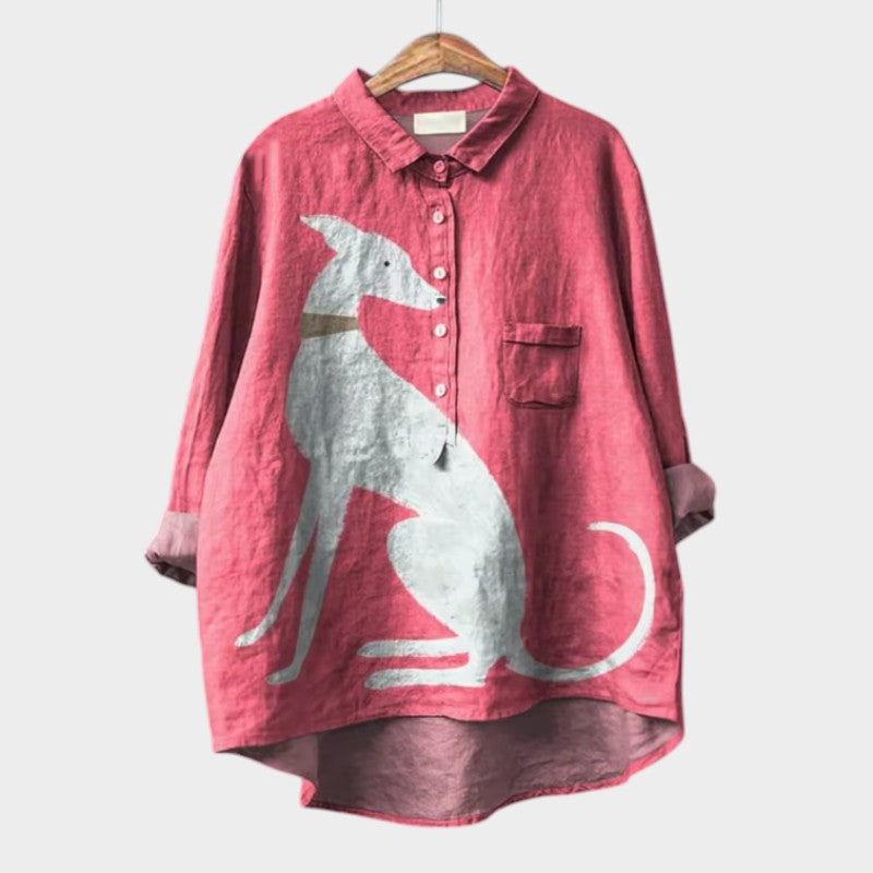 Bianca | Premium Bluse mit Spitze