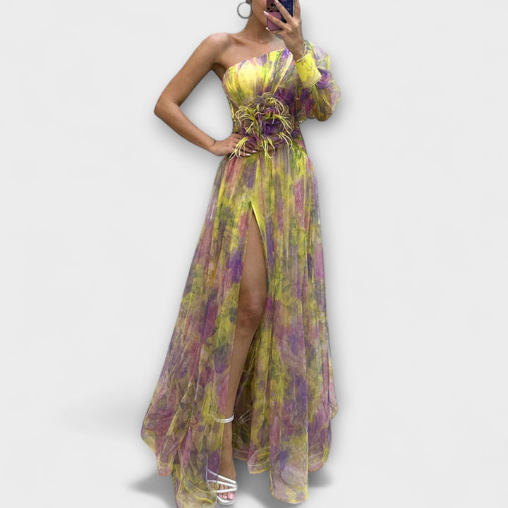 Cecilia - Elegantes Split-Kleid