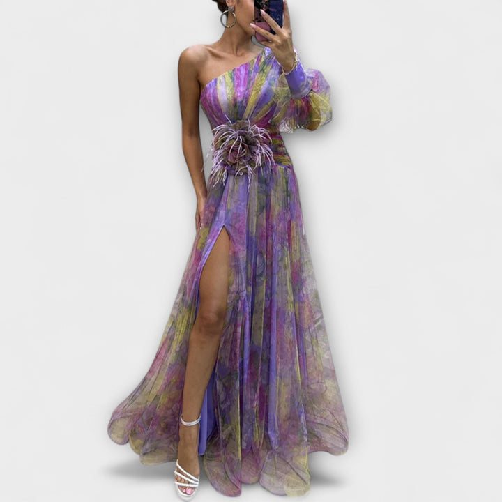 Cecilia - Elegantes Split-Kleid