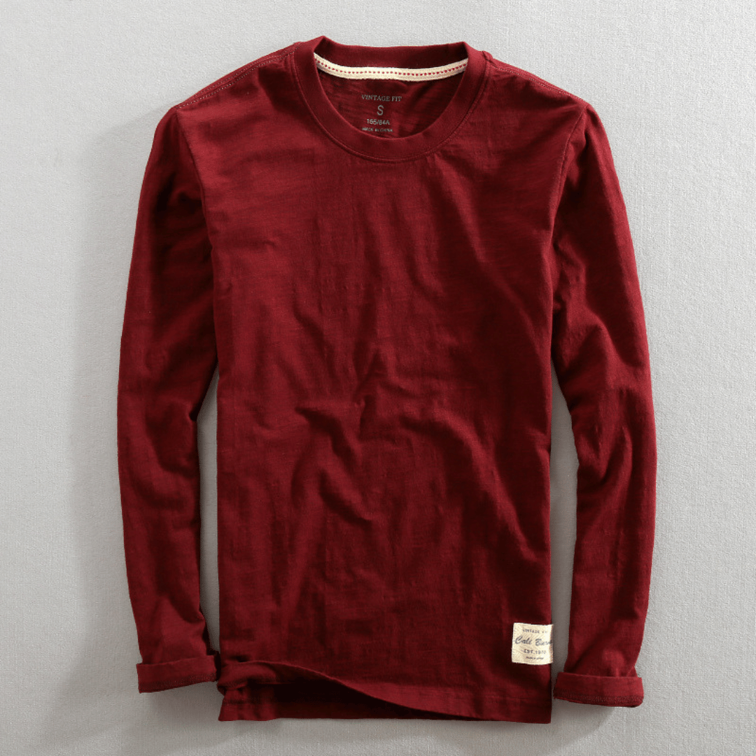 OSBERT I RUNDHALSAUSSCHNITT LANGARM-T-SHIRT