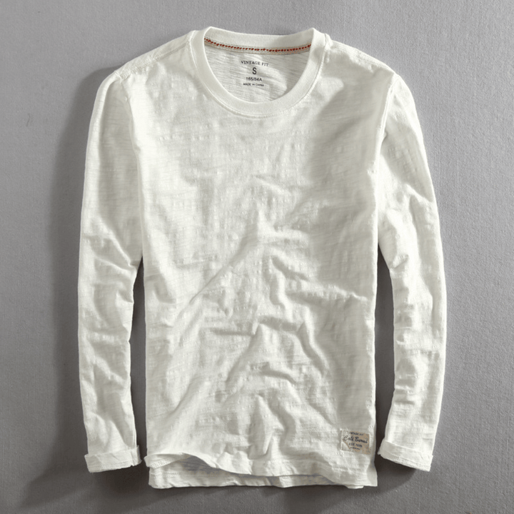 OSBERT I RUNDHALSAUSSCHNITT LANGARM-T-SHIRT