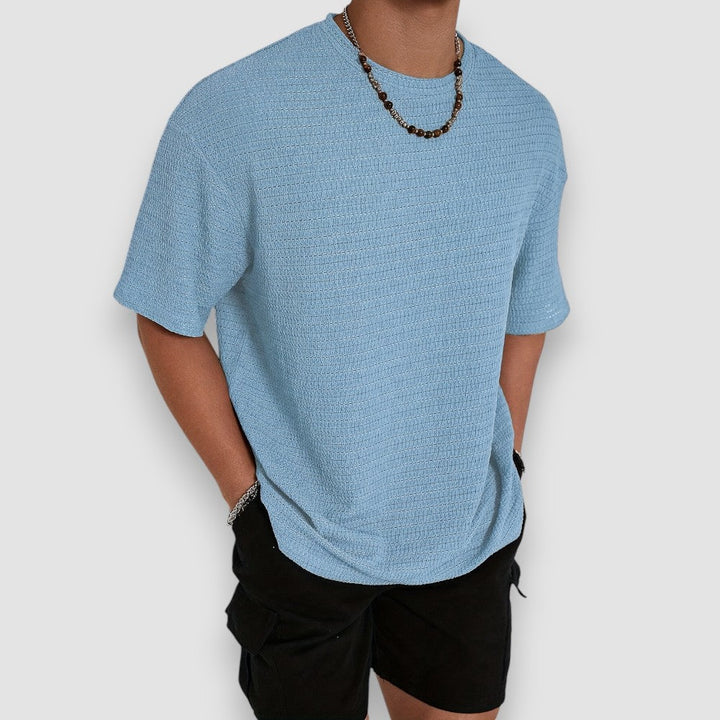 Milan | Textured T-shirt