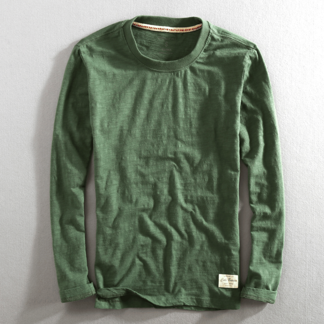 OSBERT I RUNDHALSAUSSCHNITT LANGARM-T-SHIRT
