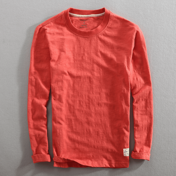 OSBERT I RUNDHALSAUSSCHNITT LANGARM-T-SHIRT