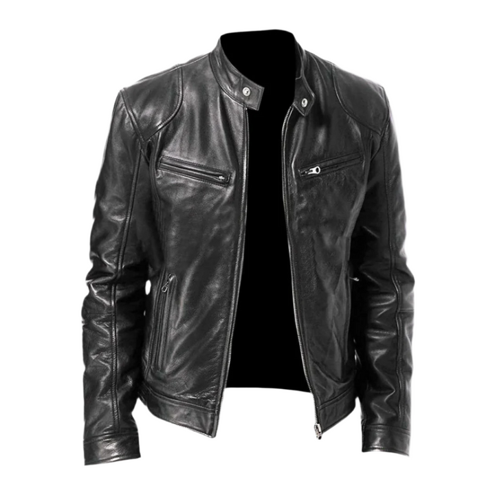 BERNHARDIN I BIKER-LEDERJACKE