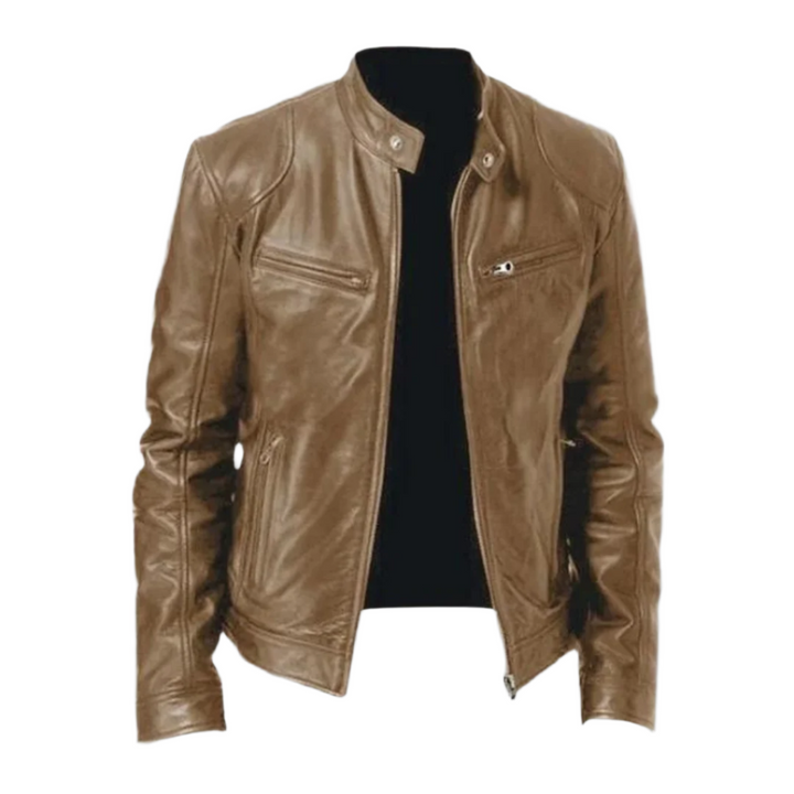 BERNHARDIN I BIKER-LEDERJACKE