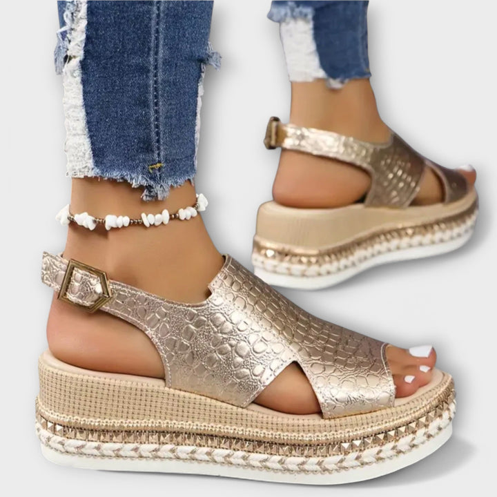 Orthopädische Damen-Sommersandalen