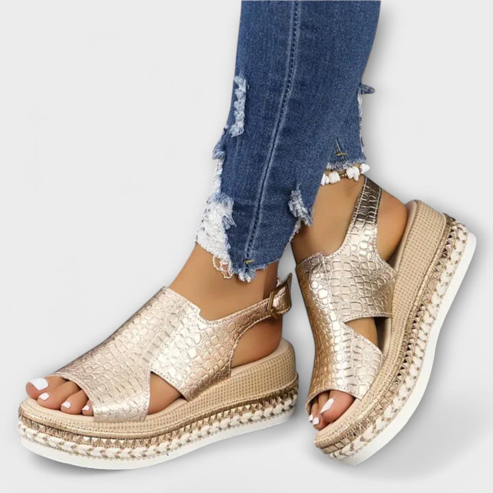 Orthopädische Damen-Sommersandalen