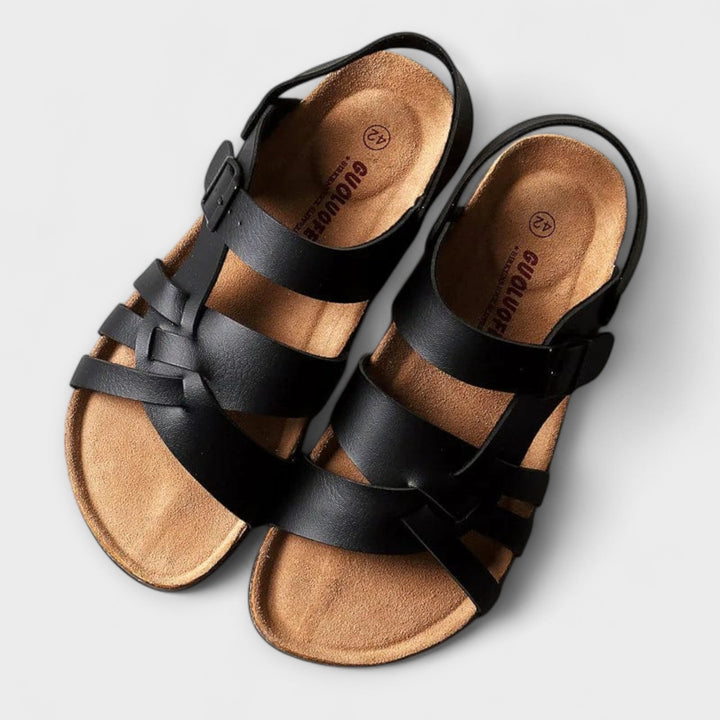 Christina - Leder Sandalen
