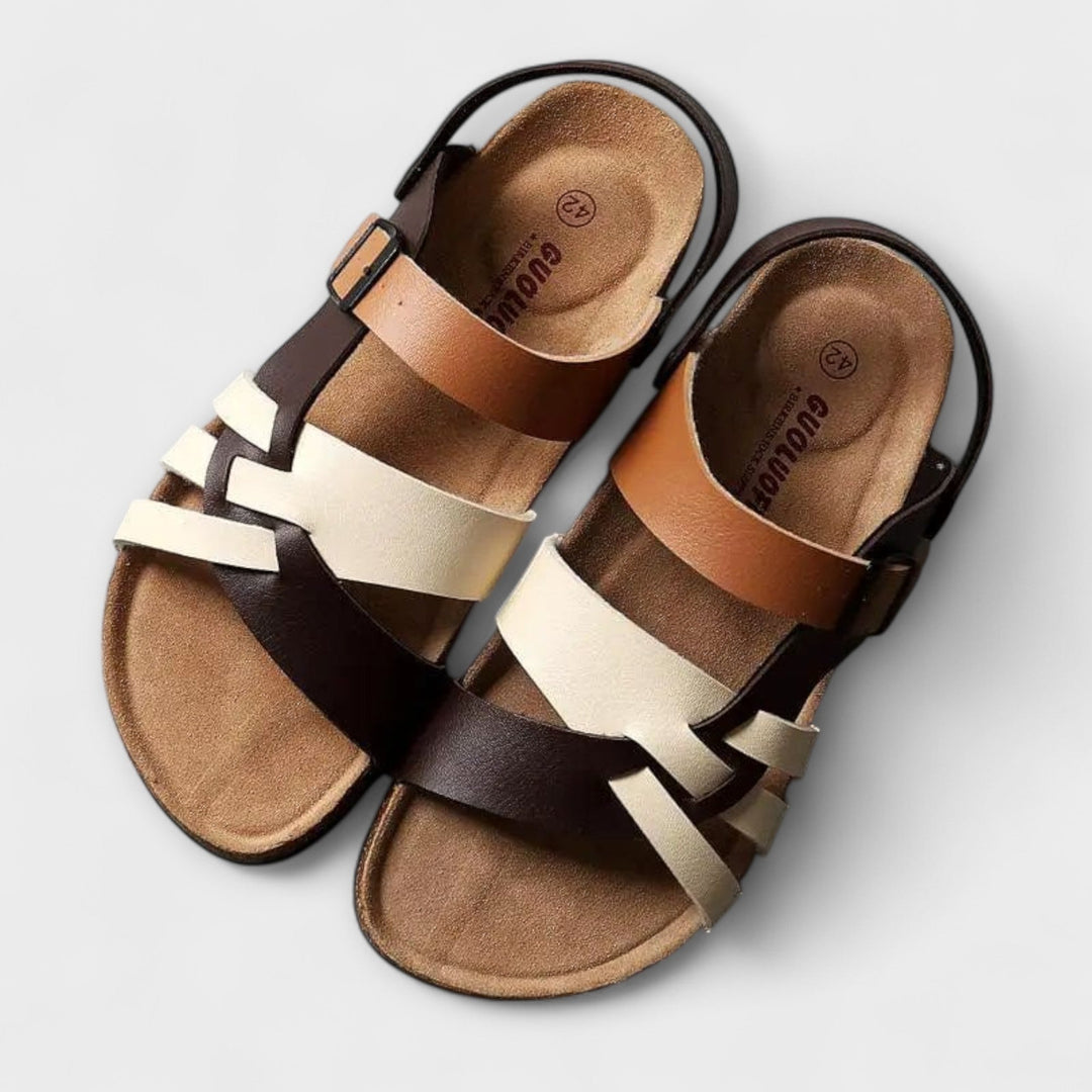 Christina - Leder Sandalen