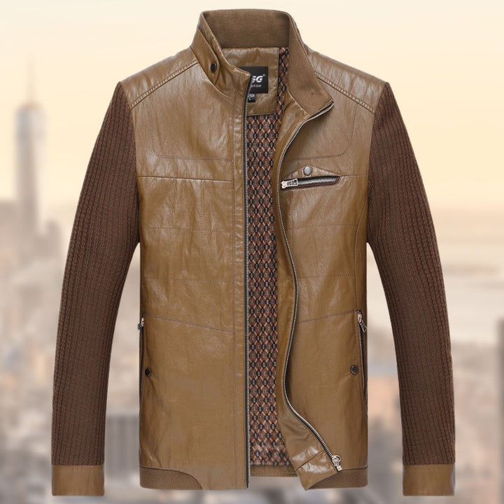 VOLKHARD I RETRO LEDERJACKE