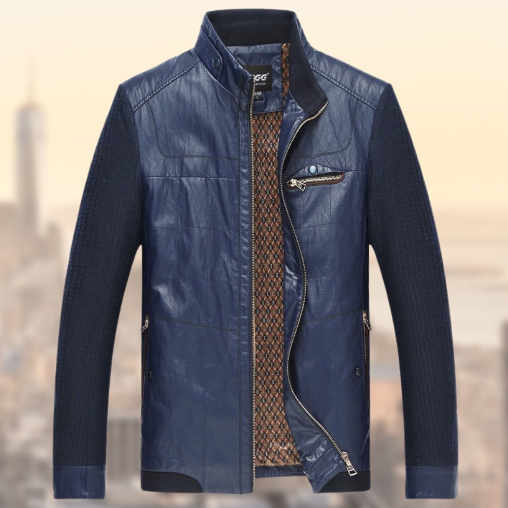VOLKHARD I RETRO LEDERJACKE
